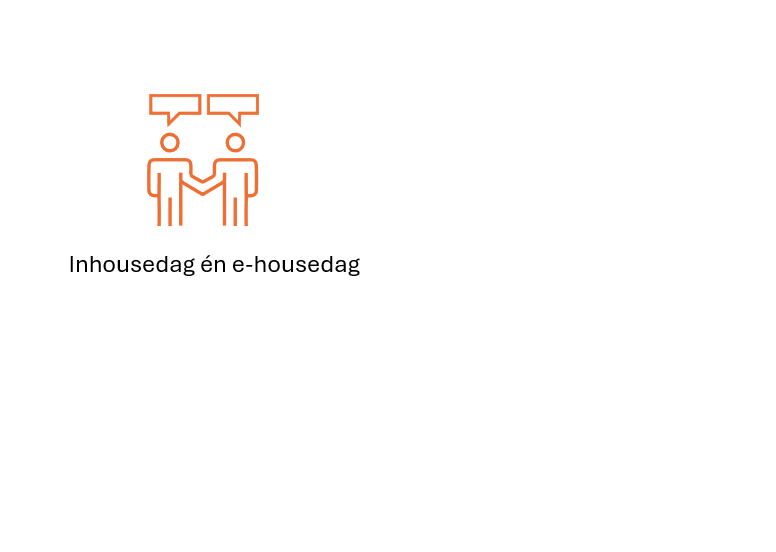 Inhousedag en e-housedag